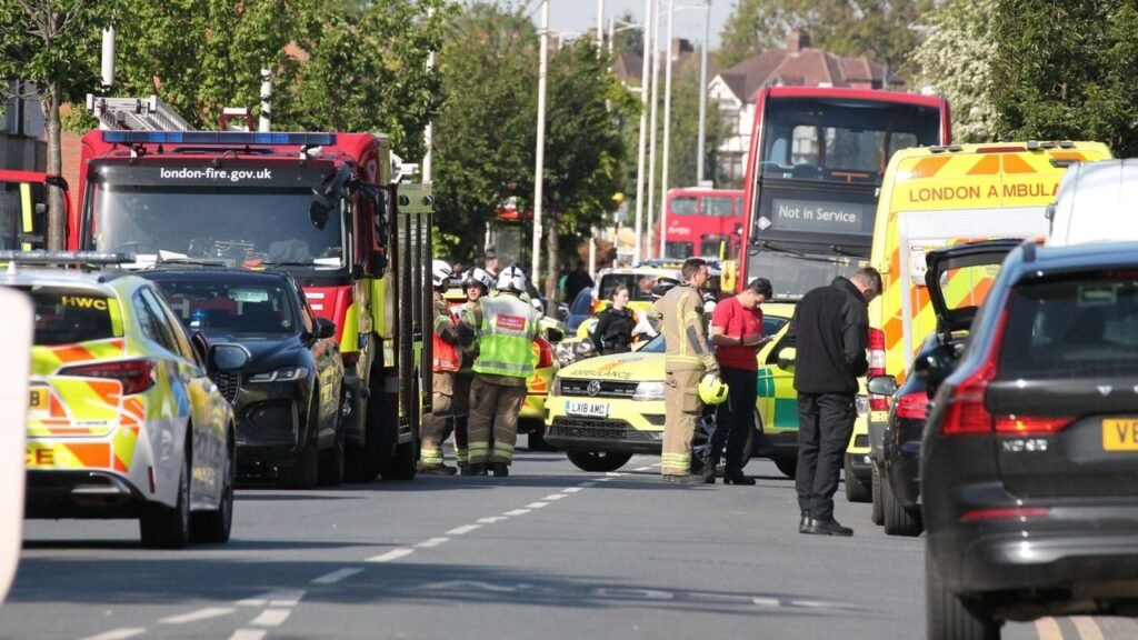 Overview of the Hainault Station Attack