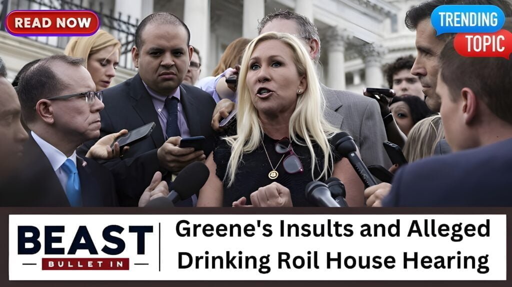 Greene's Insults and Alleged Drinking Roil House Hearing