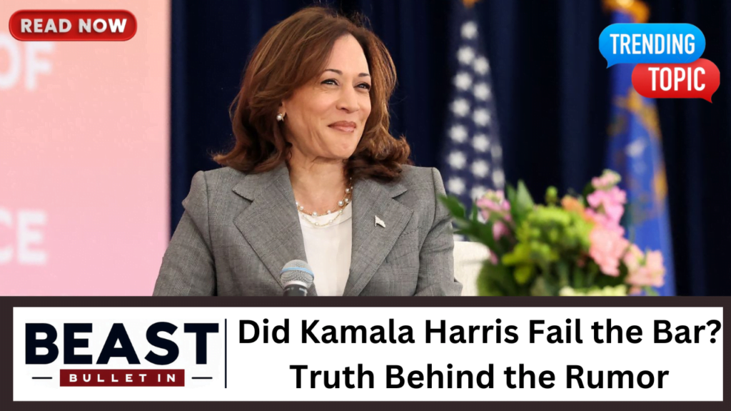 Did Kamala Harris Fail the Bar? Unpacking the Truth Behind the Rumor