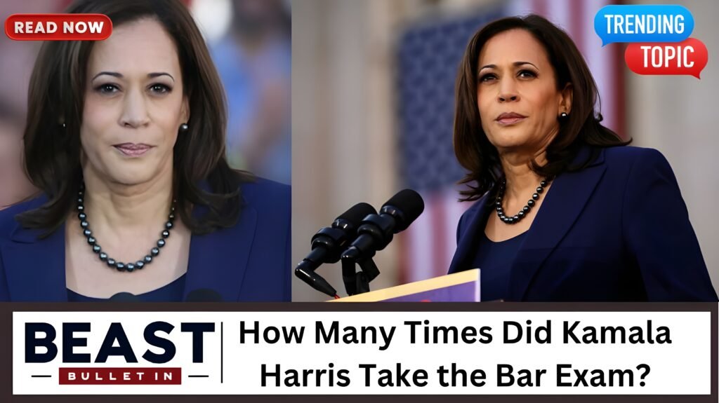 How Many Times Did Kamala Harris Take the Bar Exam?