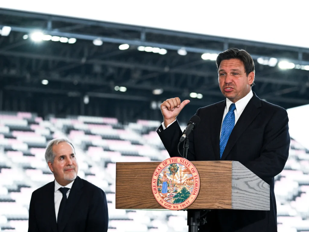 Governor DeSantis Attacks Tim Walz at Miami Event