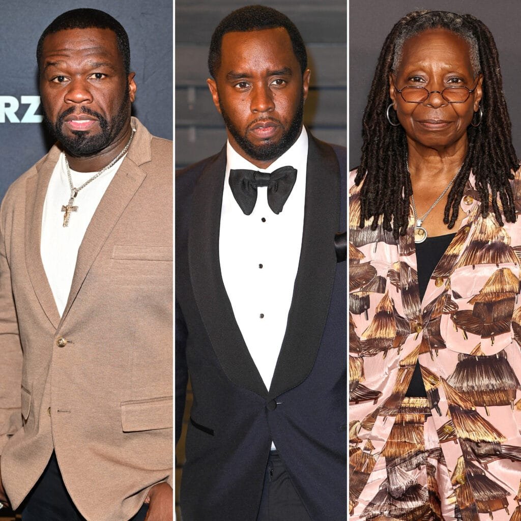 50 Cent Whoopi Goldberg Celebrities React to Diddy Arrest and Indictment N5hpGD