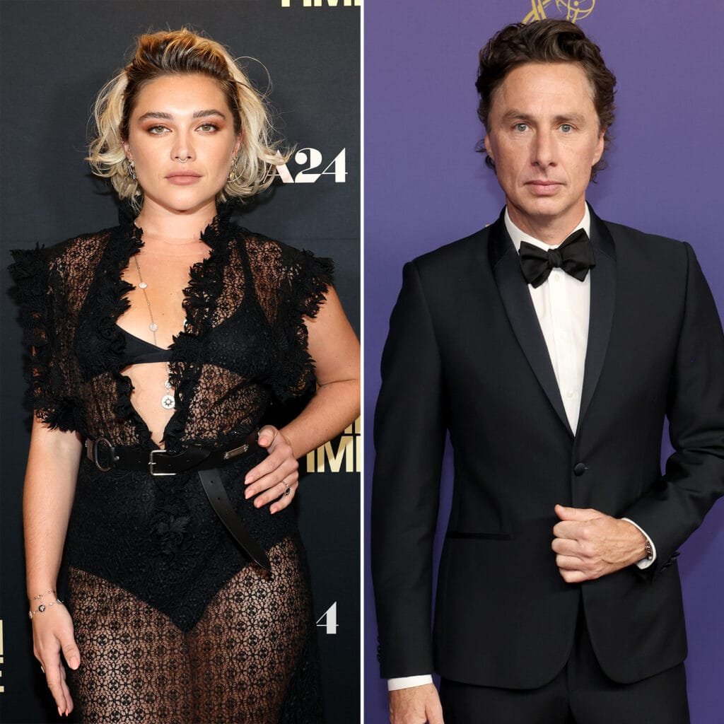 Florence Pugh Reflects on Zach Braff Romance Reveals She s Dating Someone New mXE0oj