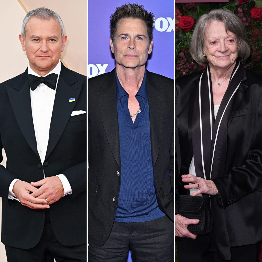 Hugh Bonneville Rob Lowe and More Celebrities Mourn Maggie Smith Death s0IW7u