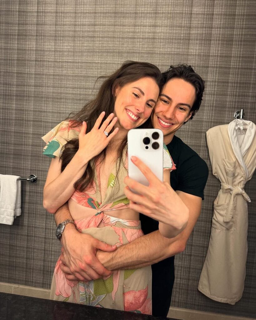 nyc ballet dancers tiler peck and roman mejia engaged 094gym